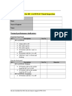 Onsite Checklist Fo RF GATEWAY Ver1.1