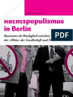 Broschuere Rechtspopulismus