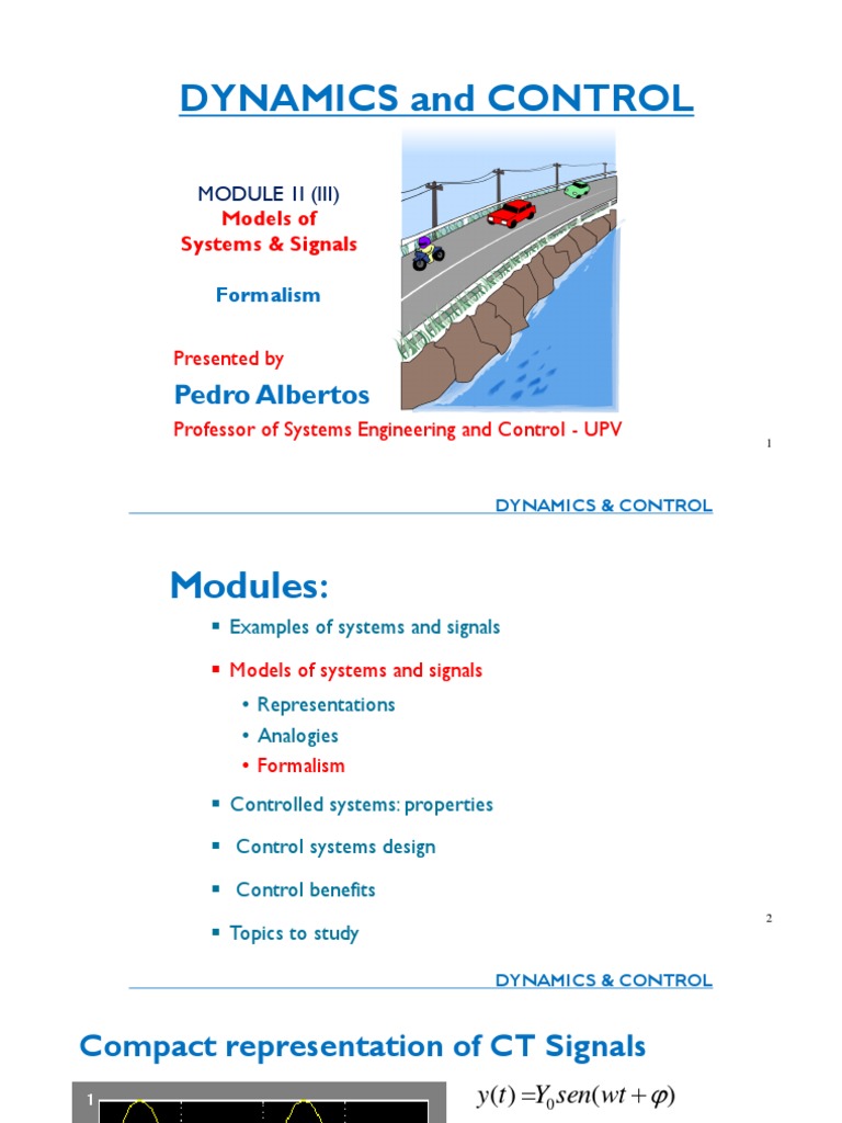 Control Systems and Signal Models | PDF | Signal (Electrical ...