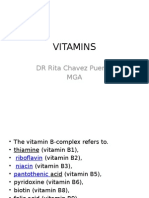 Vitamins: DR Rita Chavez Puente MGA