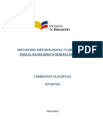 Precisiones Corrientes Filosoficas 3BGU Opt 060214 PDF