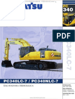 Catalogo Excavadoras Hidraulicas pc340lc nlc7 Komatsu PDF