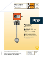 Sensore de Nivel Magnetoestrictivos Kobold Brochur