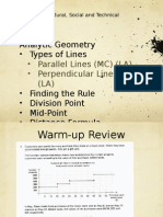 CST Math 2015 - Day 4 - Analytic Geometry