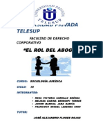 Rol Del Abogado - Monografia