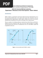 Experiment 1 #: Department of Electrical and Electronic Engineering Bangladesh University of Engineering and Technology