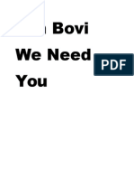 Jon Bovi We Need You