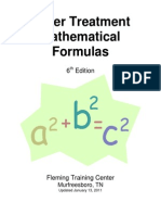 Water Treatment Formula 5th Edition