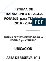 Sistema de Tratamiento de Agua Potable para Trujillo