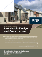 Good Practice Guidance - Sustainable Design and Construction