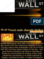 Wall Street Ends Sharply Higher in Broad Rally