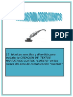 Tecnicas Para Producir Textos Creativos