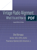 Vintage Radio Alignment