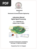 DSP Lab Manual GEC Dahod 1