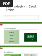 Dairy Industry in Saudi Arabia