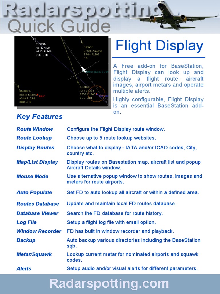 Flight Display QG | PDF | Computers
