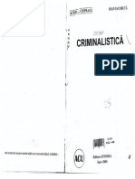 Aurel Ciopraga - Criminalistica Ed Junimea 2001 PDF