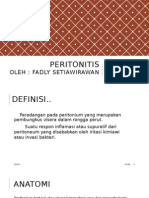 Peritonitis