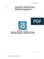 Modul AutoCAD