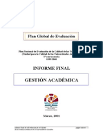 GESTION ACADEMICA