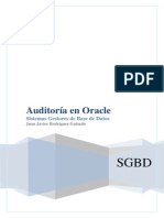 Auditoria en Oracle