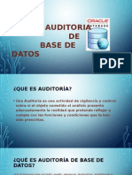 Auditoria de Base de Datos