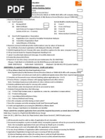 Application Check List 2015