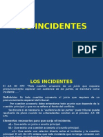 Curso Preparación Examen Grado (Los Incidentes)