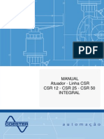 Manual do Atuador CSR 12-25-50