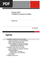 20090414 Solution Brief - FortiMail for Service Providers