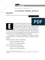 A Sociologia No Brasil História