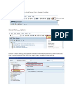 Control Services in SAP