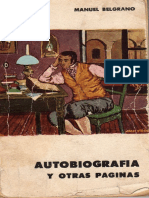 Autobiografia y Otras Paginas Manuel Belgrano