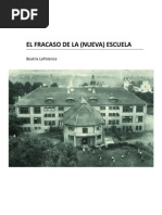 El Fracaso de La (Nueva) Escuela