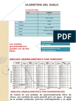 Granulometría Del Suelo