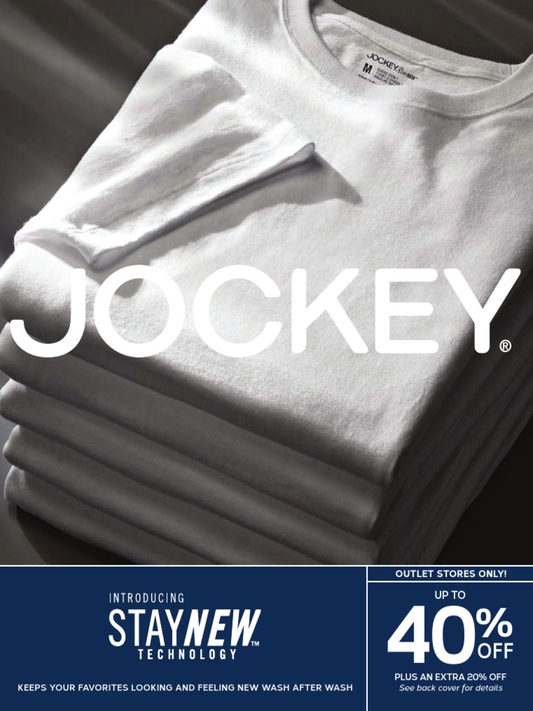 Jockey Outlet Stores July 2015 Download Free PDF Bra T Shirt