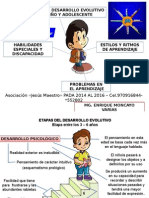 Etapas Del Desarrollo Evolutivo Del Niño y Adolescente