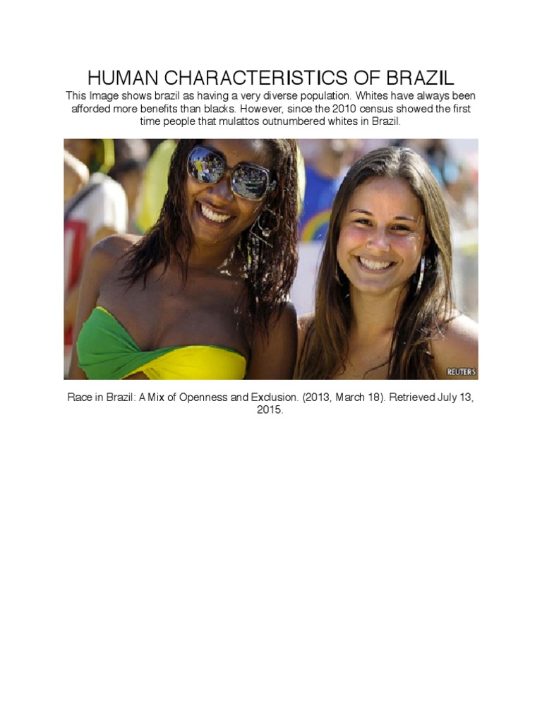 Human Diversity in Brazil | PDF | History