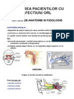 Ingrijirea Pacientilor Cu Afectiuni Orl