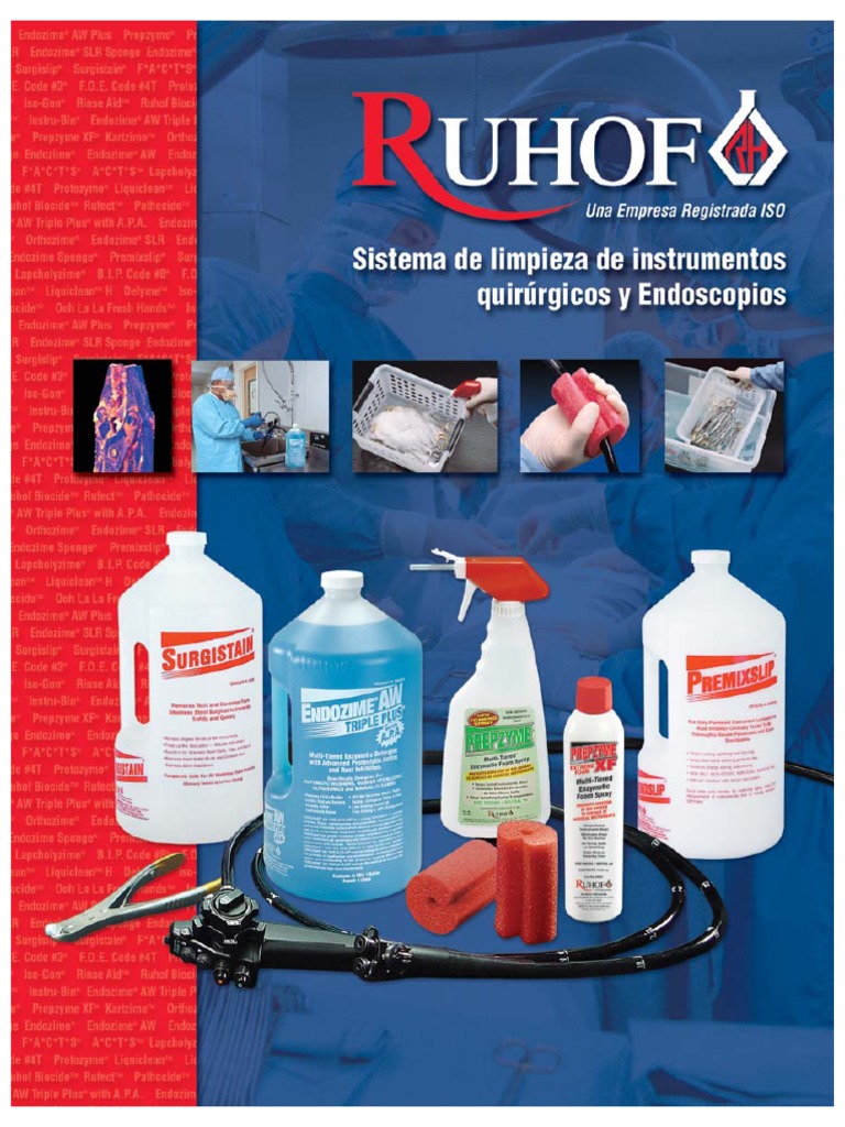 Ruhof Catalogo Español | PDF | Detergente | Enzima