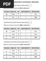 Valores Propocionais Por Unidade de Tempo (Sem Subdivisao)