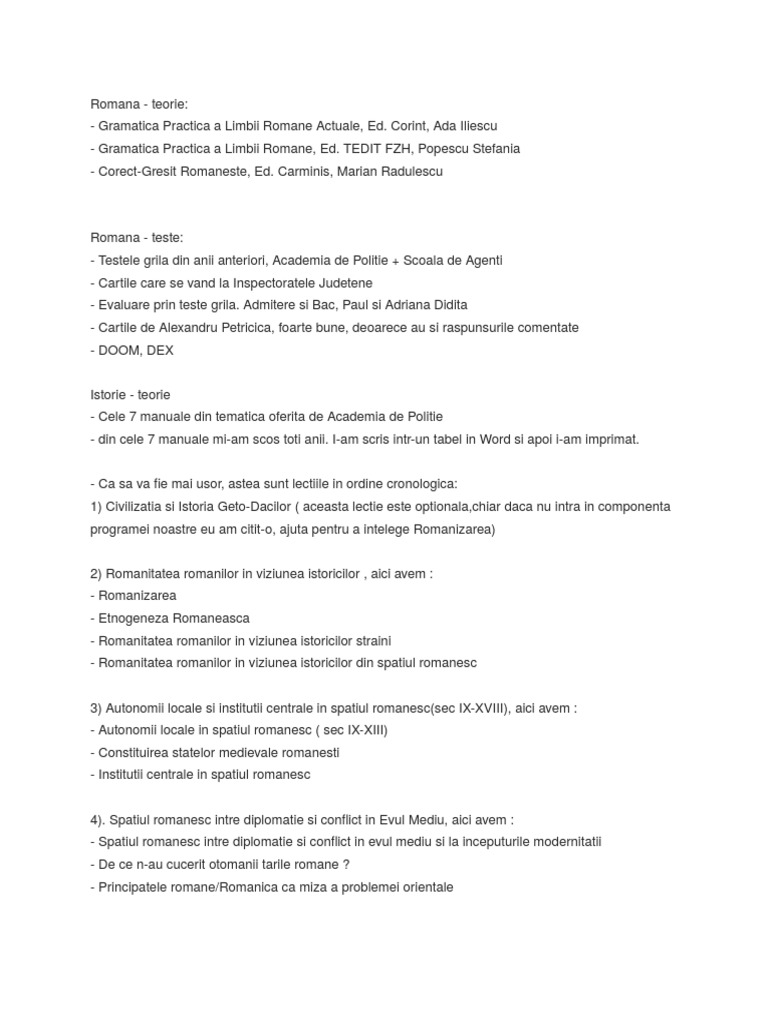 Academia De Politie Admitere