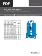 Manual Ingles Secadores Hhe HHL Hhs Series