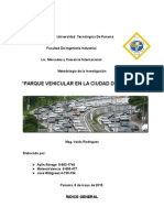 Parque Vehicular de Panama Proyecto Final