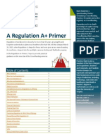 Download Report on Regulation A Primer by CrowdFunding Beat SN271480983 doc pdf