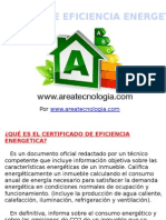 Certificado de Eficiencia Energetica