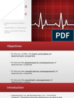 Anesthesia Management For Laparoscpic Surgery