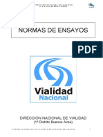 Normas de Ensayos de Vialidad Nacional Argentina 1-1