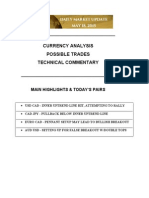 Currency Analysis Possible Trades Technical Commentary
