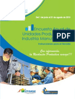 Manual para Llenado Encuesta Industria Manufacturera Fundaempresa